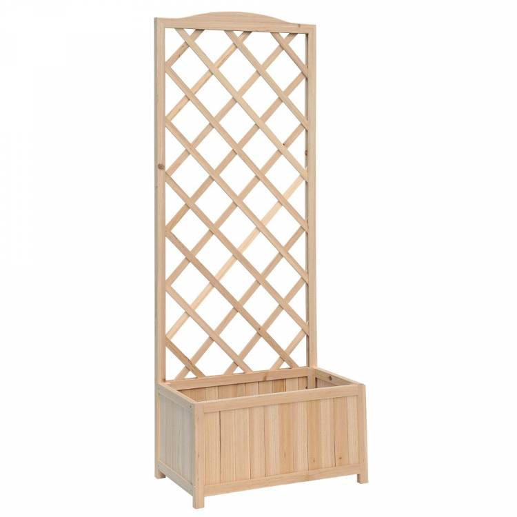 Obrázek k výrobku 69422 - VERDEMAX dřev.truhlík se stěnou 8109