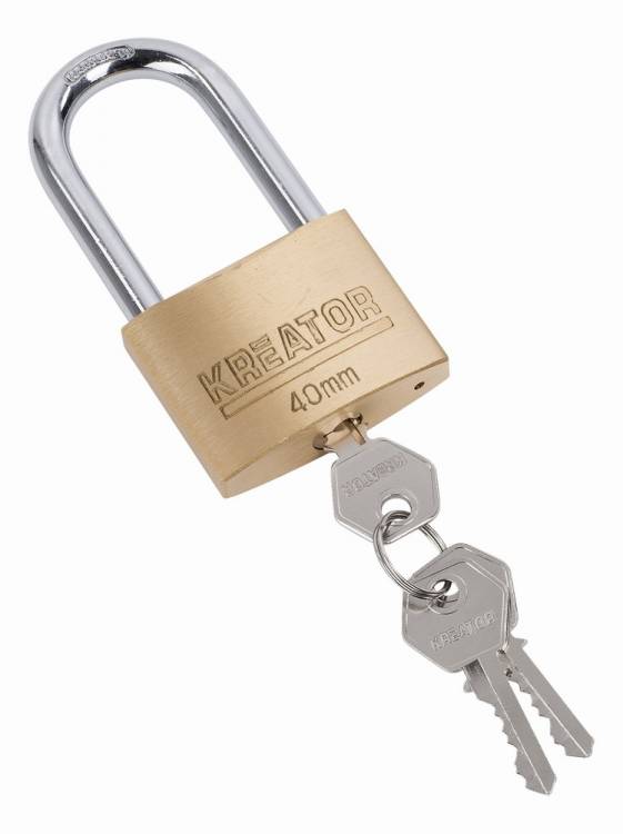 Obrázek k výrobku 15666 - Visací zámek prodloužený 40mm