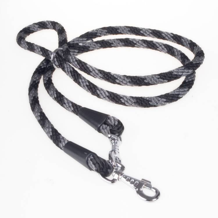 Obrázek k výrobku 75782 - Vodítko přepínací, synt. lano, spirála 14 mm x 300 cm - Šedá