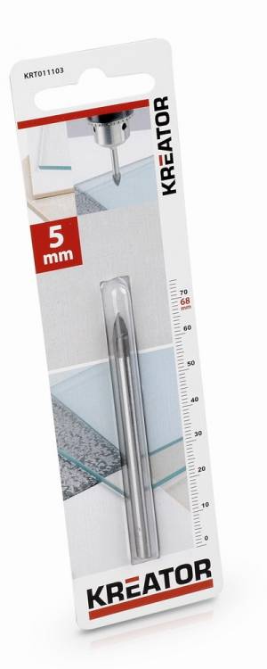 Obrázek k výrobku 14768 - Vrták do obkladů, dlaždic a skla 5 x 68 mm