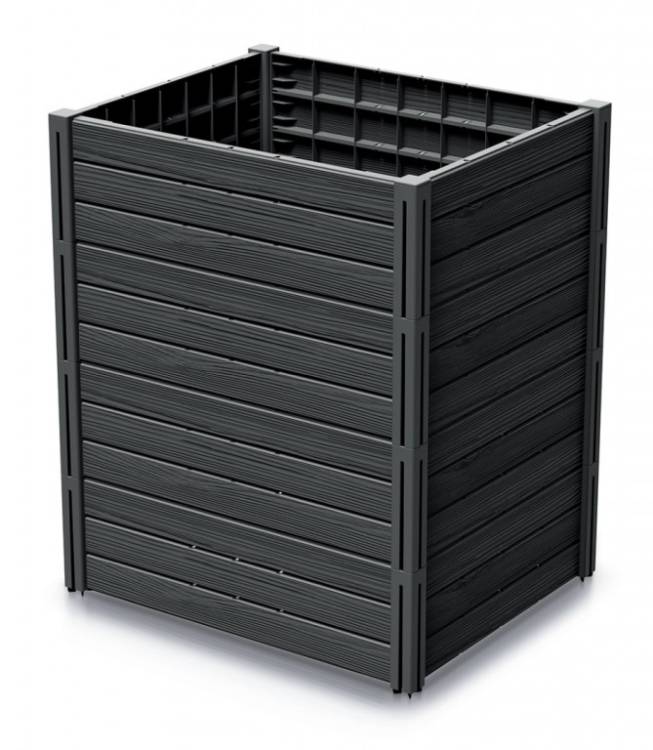 Obrázek k výrobku 93963 - Vyvýšený záhon 2 ks BASE PLANT 75,6 cm - antracit