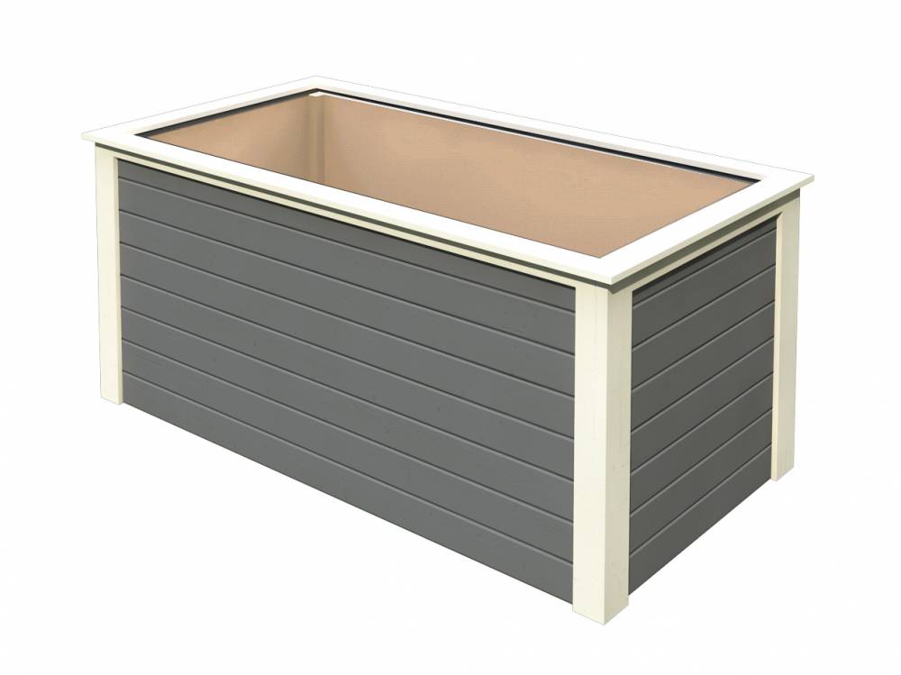 Obrázek k výrobku 54606 - vyvýšený záhon KARIBU HOCHBEET 281 (83327) terragrau