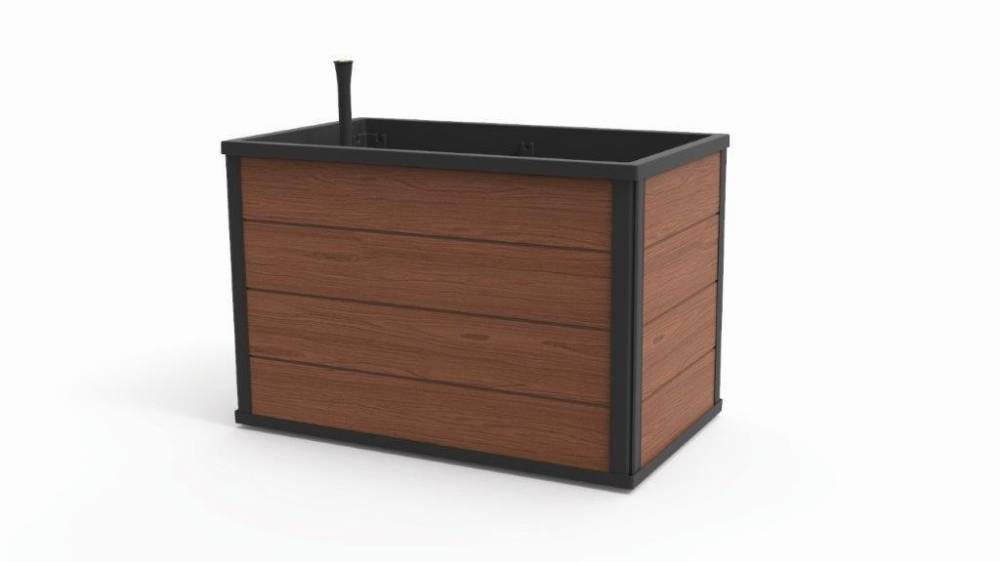 Obrázek k výrobku 82634 - Vyvýšený záhon KETER Mobile Maple Urban Garden Bed 88l hnědý