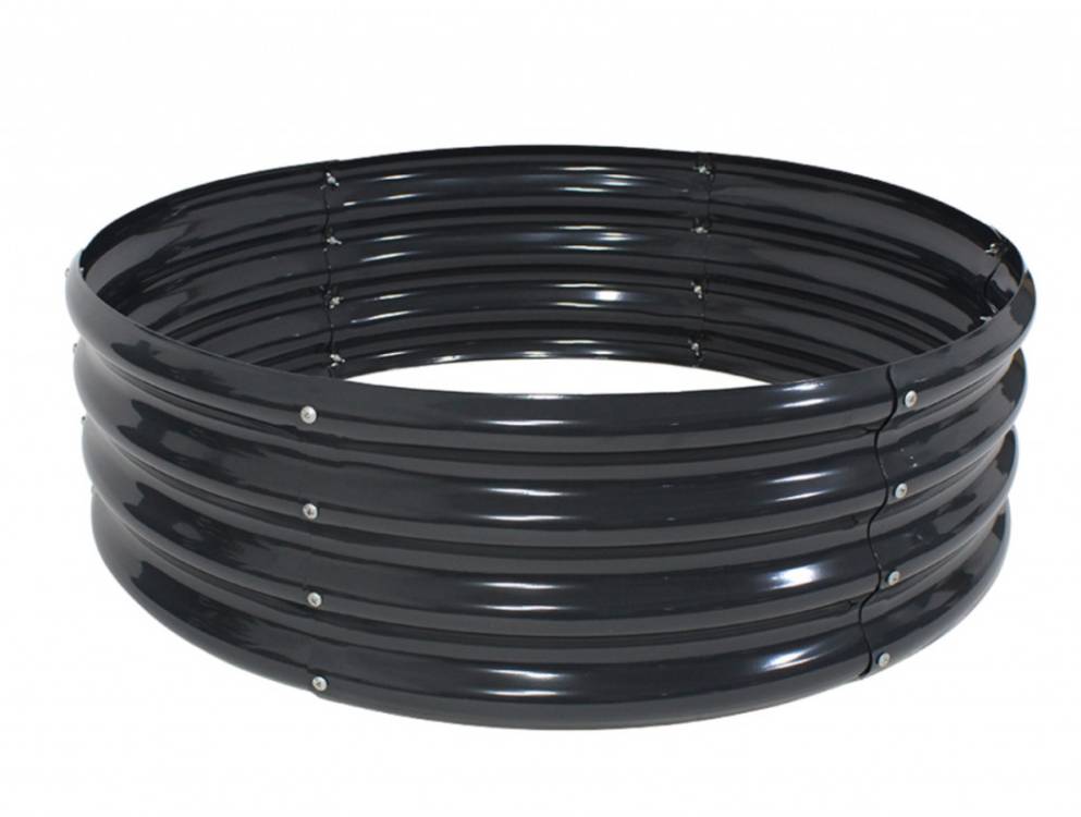 Obrázek k výrobku 92484 - Vyvýšený záhon kruh 90x90x30cm, antracit