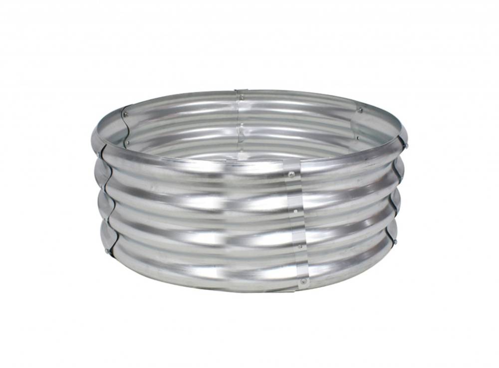 Obrázek k výrobku 92485 - Vyvýšený záhon kruh 90x90x30cm, pozink