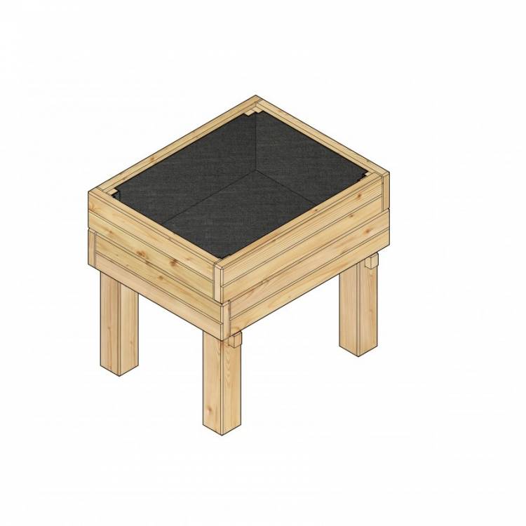 Obrázek k výrobku 69811 - vyvýšený záhon LANITPLAST POTTING3 (S7291)