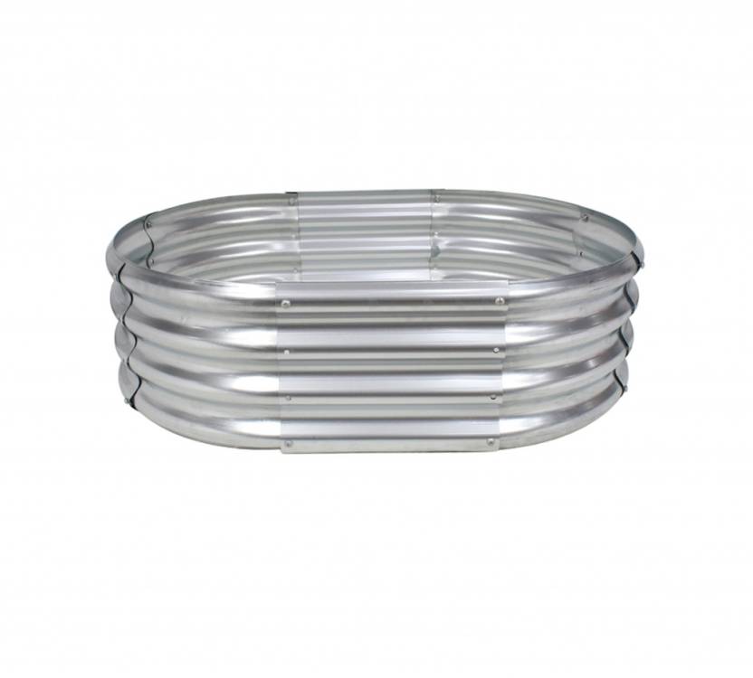 Obrázek k výrobku 92487 - Vyvýšený záhon ovál 120x60x30cm, pozink