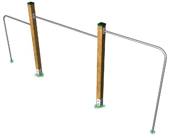 Obrázek k výrobku 49373 - Workoutový prvek - Monkey