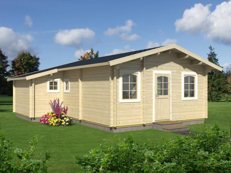 Obrázek k výrobku 21062 - ZAHRADNÍ DOMEK Emily 39,2 m2 (660x780cm) tl. 70mm