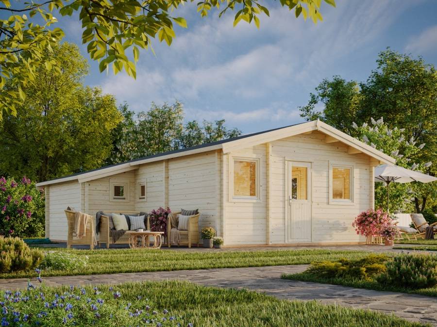 Obrázek k výrobku 21062 - ZAHRADNÍ DOMEK Emily 39,2 m2 (660x780cm) tl. 70mm