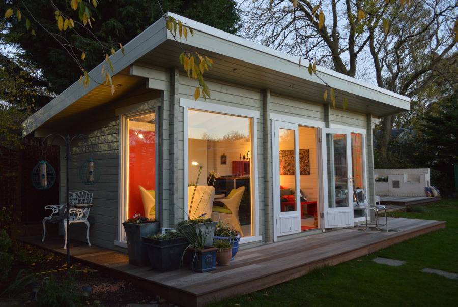 Obrázek k výrobku 20959 - ZAHRADNÍ DOMEK Heidi 19,7 m2 (640x360cm) tl. 70mm