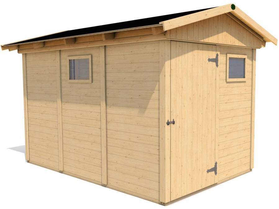 Obrázek k výrobku 54580 - Zahradní domek HEROLD A2233 6,3 m2 221x327 cm tl. 19 mm