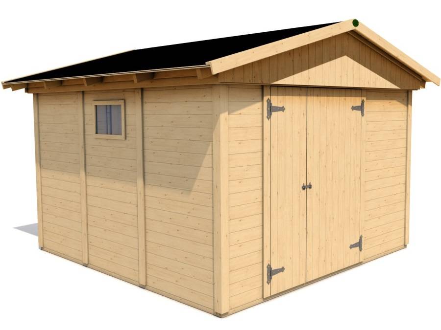 Obrázek k výrobku 54581 - Zahradní domek HEROLD A3333a 9,6 m2 327x327 cm tl. 19 mm