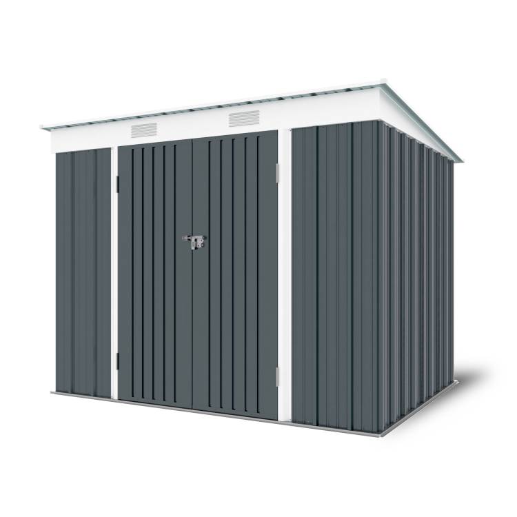 Obrázek k výrobku 82474 - Zahradní domek kovový Riwall PRO RMSP 6x8