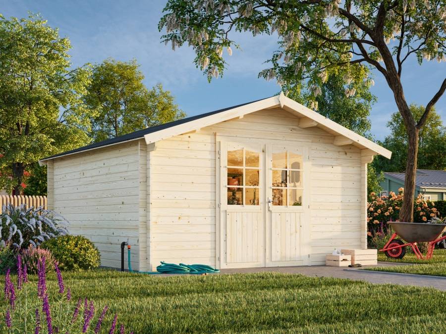 Obrázek k výrobku 20518 - ZAHRADNÍ DOMEK Lotta 13,9m2 (400cm x 400cm) tl. 34mm