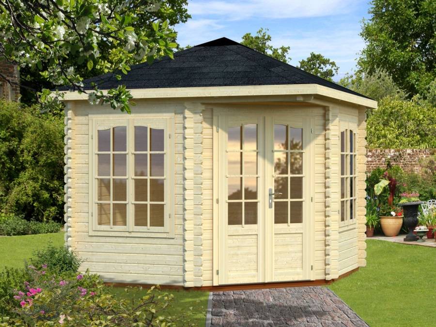 Obrázek k výrobku 39450 - Zahradní domek MELANIE 6,6 m2 300 x 300 cm tl. 44 mm