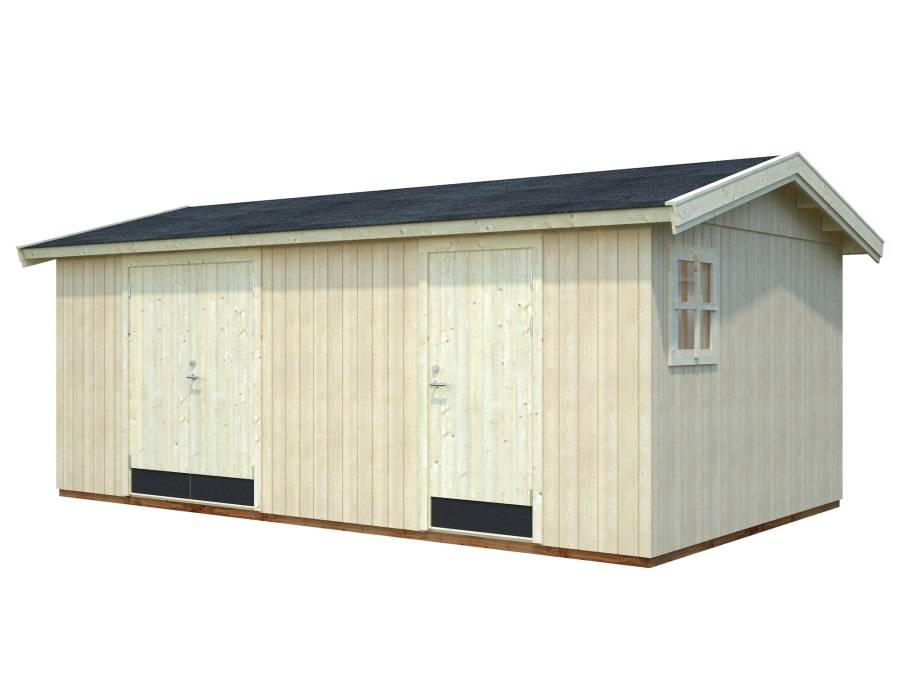 Obrázek k výrobku 39417 - ZAHRADNÍ DOMEK Olaf 16,9 m2 561 x 330 cm tl. 18 + 70 mm