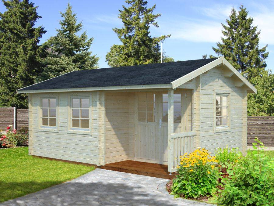 Obrázek k výrobku 39277 - Zahradní domek SUSANNA 16,4 m2 530 x 400 cm tl. 44 mm