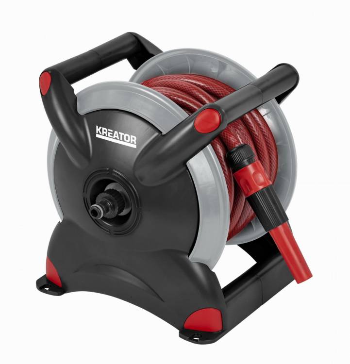 Obrázek k výrobku 76246 - Zahradní hadice na ručním navijáku 15m