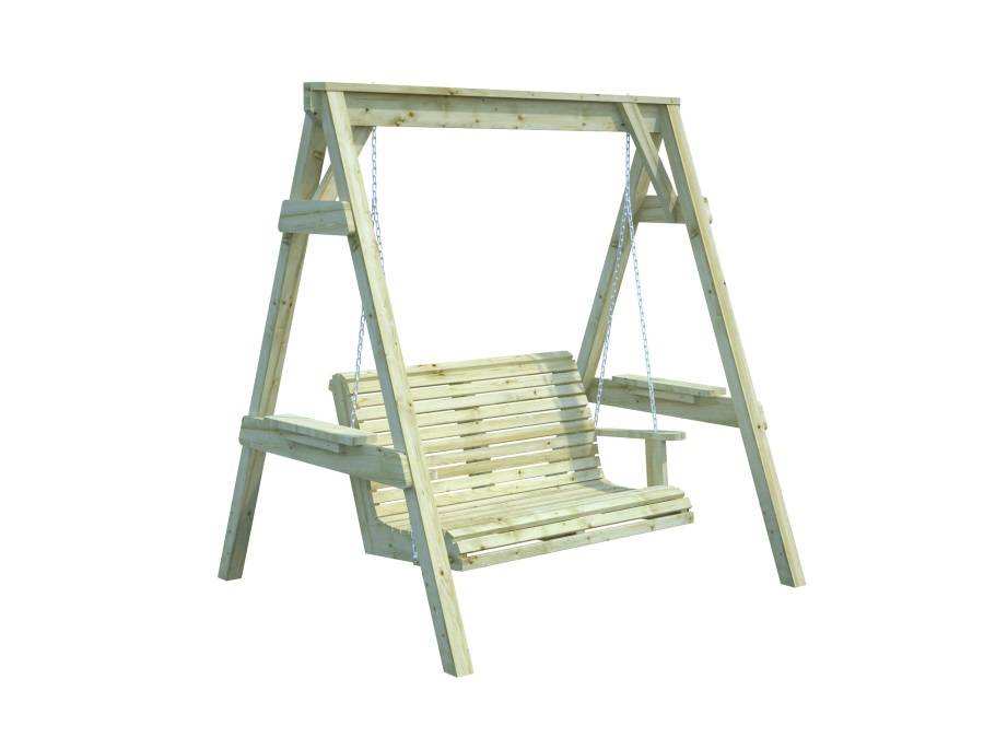 Obrázek k výrobku 49120 - Zahradní houpačka PALMAKO Sigrid 193x161 cm