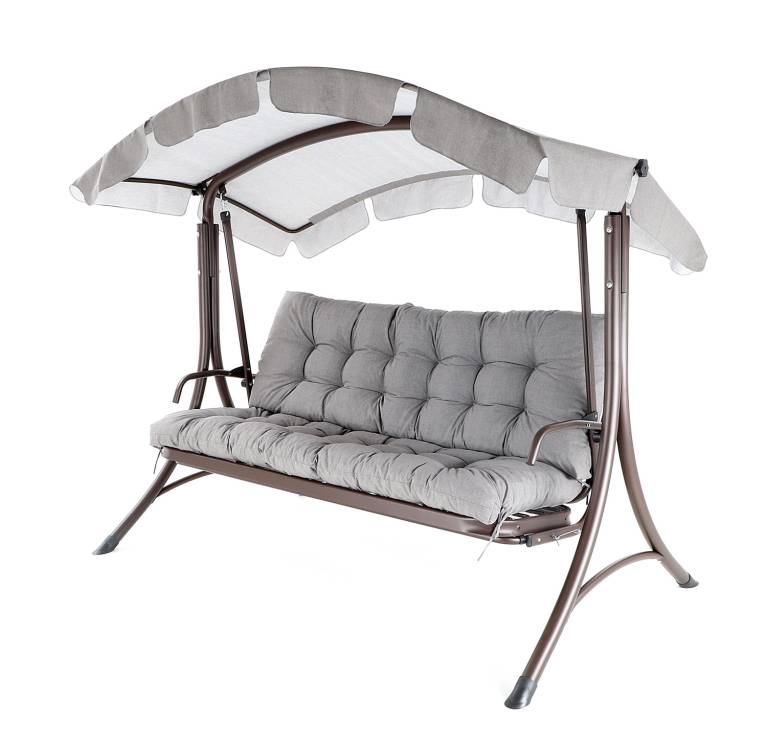 Obrázek k výrobku 91355 - Zahradní houpačka SAN DIEGO Grey