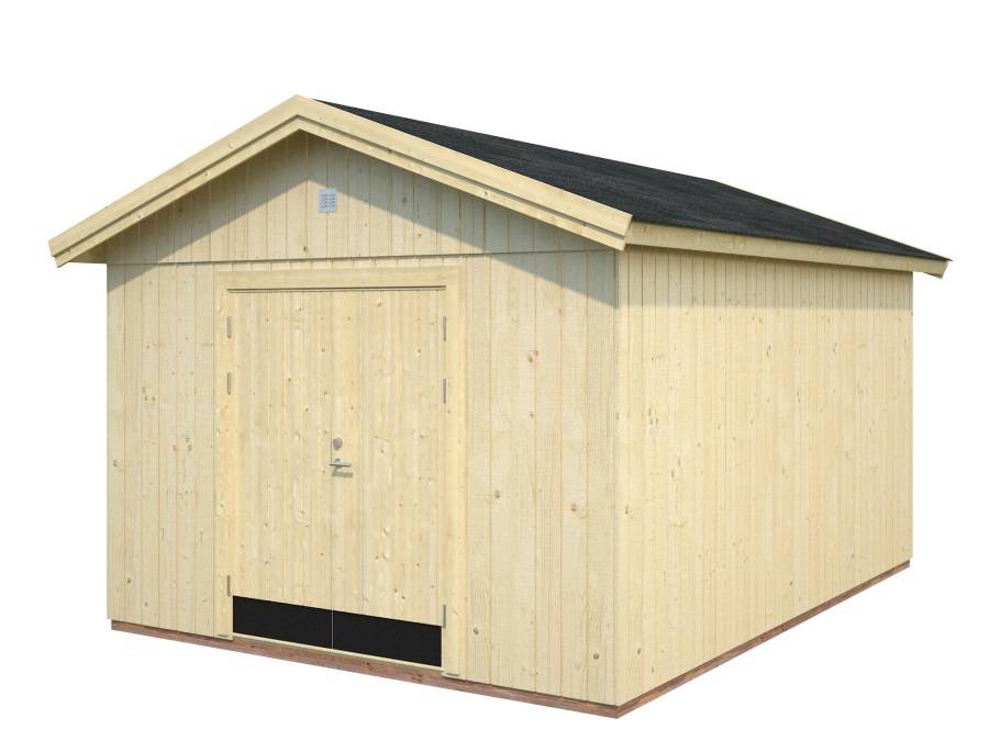 Obrázek k výrobku 48909 - Zahradní nářaďový domek Martin 13,6 m2 tl. 18+70mm  rozměr 330x452 cm