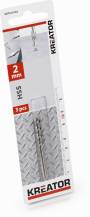 Obrázek k výrobku 14635 - 3ks HSS vrták do kovu 2x49 mm