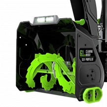 Obrázek k výrobku 78473 - AKU dvoustupňová kolová sněhová fréza SNT2400E-K2753 - sada