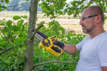 Obrázek k výrobku 76556 - AKU jednoruční řetězová pila 12V LI-ION 100mm