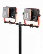 Obrázek k výrobku 75239 - Aku LED svítilna na stativu 2x20V  plus  220V 2x20W (bez AKU)