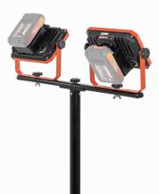 Obrázek k výrobku 75239 - Aku LED svítilna na stativu 2x20V  plus  220V 2x20W (bez AKU)