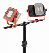 Obrázek k výrobku 75239 - Aku LED svítilna na stativu 2x20V  plus  220V 2x20W (bez AKU)