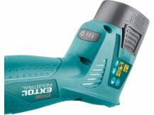 Obrázek k výrobku 82611 - Aku nůžky EXTOL 16V Li-ion 2x2000mAh
