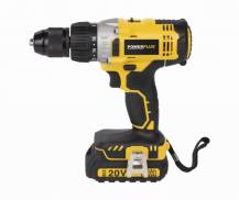 Obrázek k výrobku 16396 - Aku příklepový šroubovák / vrtačka 20V LI-ION 2BAT