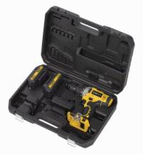 Obrázek k výrobku 16396 - Aku příklepový šroubovák / vrtačka 20V LI-ION 2BAT