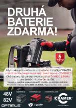 Obrázek k výrobku 82221 - Aku travní sekačka CRAMER 82LM46SX