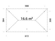 Obrázek k výrobku 92358 - Altán Bianca 16,6 m2 Altán Bianca 16,6 m2