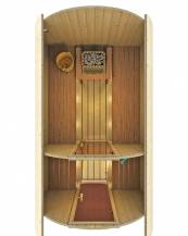 Obrázek k výrobku 23871 - Barelová sauna 330, s kamny na dřevo .