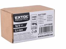 Obrázek k výrobku 82613 - Baterie EXTOL 16V Li-ion, 2000mAh