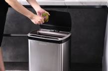 Obrázek k výrobku 71683 - Bezdotykový koš Helpmation CUBE WIDE 30 litrů