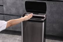 Obrázek k výrobku 71683 - Bezdotykový koš Helpmation CUBE WIDE 30 litrů