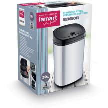Obrázek k výrobku 78289 - Bezdotykový koš LT8021 SENSOR LAMART 30l