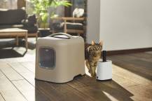 Obrázek k výrobku 76875 - BIALA TOALETA PRO KOČKY / krémová