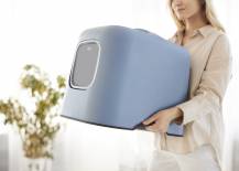 Obrázek k výrobku 76873 - BIALA TOALETA PRO KOČKY / modrá