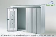 Obrázek k výrobku 38434 - Biohort Dveřní set WoodStock® 230, tmavě šedá metalíza .