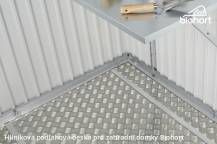 Obrázek k výrobku 38404 - Biohort Hliníková podlahová deska pro EUROPA 1, Skříň na nářadí 150, Woodstock 150 .