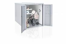 Obrázek k výrobku 40944 - Biohort MiniGarage 122 x 203 x 145, tmavě šedá metalíza .