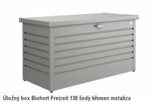 Obrázek k výrobku 38581 - Biohort Úložný box FreizeitBox 130, šedý křemen metalíza .