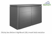 Obrázek k výrobku 38564 - Biohort Úložný box HighBoard 200, tmavě šedá metalíza .