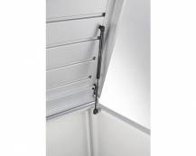 Obrázek k výrobku 40934 - Biohort Úložný box LoungeBox® 160, šedý křemen metalíza
 .